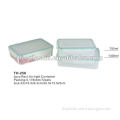 plastic 2pcs air tight container,storage box, air-tight food storage container